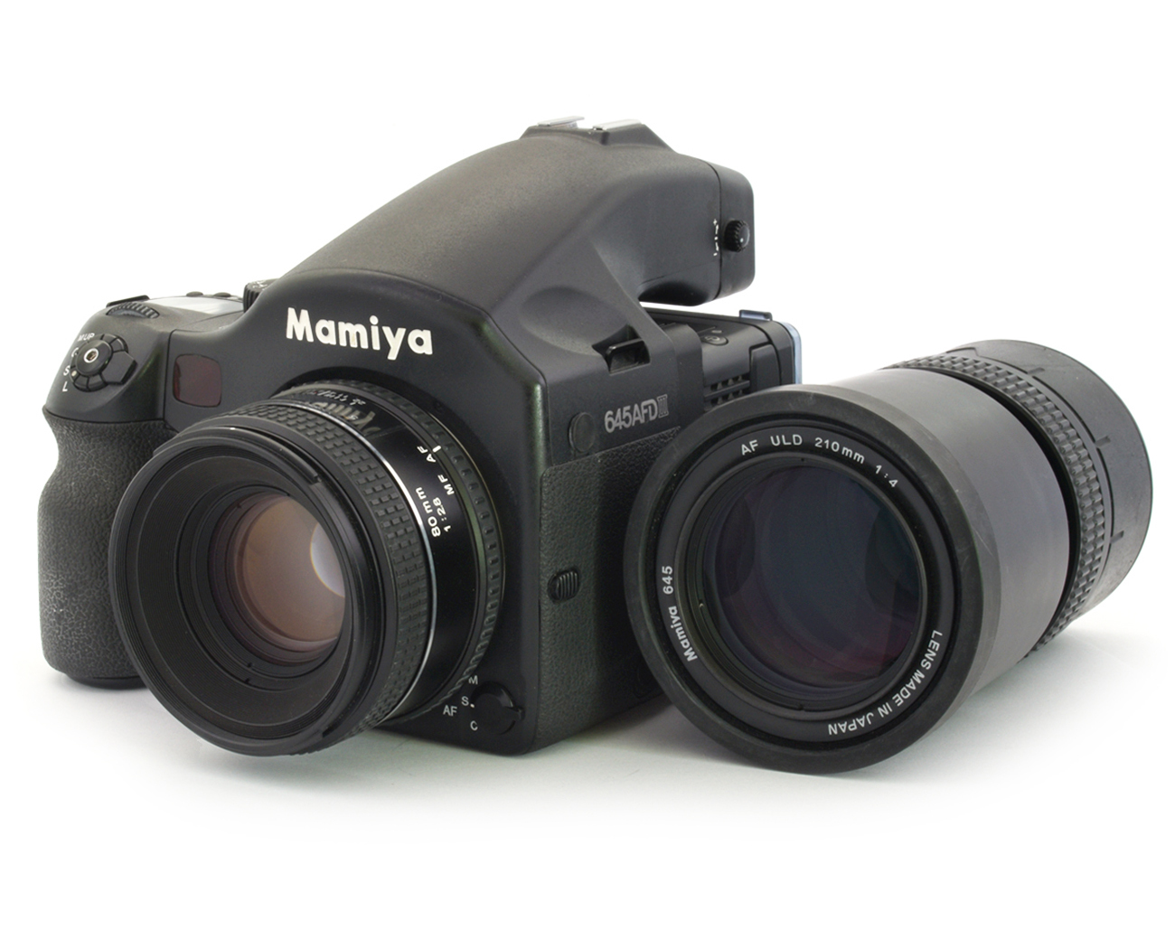 Mamiya 645 AFD III Medium Format Camera w/ 80mm 210mm and Leaf Aptus II